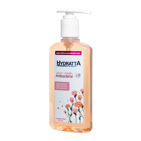 Jabón líquido Hydratta antibacterial 240 ml - Image 2